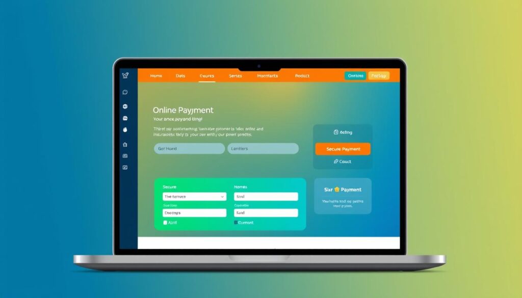 Generate an image representing the Triton General Insurance online payment portal.